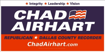 Chad Airhart Dallas County Recorder