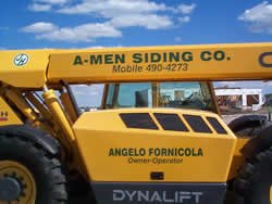 catering truck lettering, Urbandale, Iowa
